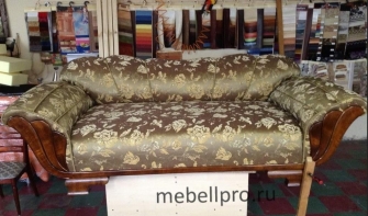 Перетяжка дивана тканью Перетяжка дивана тканью