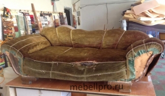 Диван до обивки